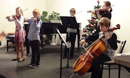 II. Adventní koncert žáků v sále ZUŠ 17.12.2018