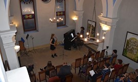 Koncert žáků v dobrušské Synagoze v pondělí 25.2.2019
