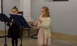 Koncert žáků v dobrušské synagoze 15.1.2024
