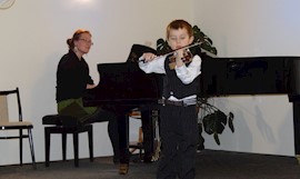 Koncert žáků v sále ZUŠ 21.3.2016