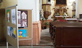 Kostel sv. Václava - výstava říjen 2014