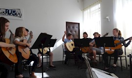 Koncert žáků v sále ZUŠ 5.6.2017