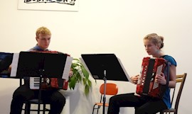 Koncert žáků v sále ZUŠ 16.10.2017