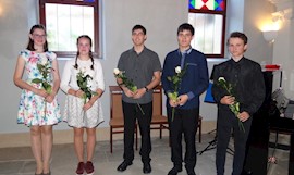 Absolventský koncert žáků 14.5.2018 v Synagoze